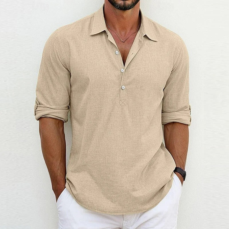 Buy One, Get One Free: Premium Cotton Men's Shirt