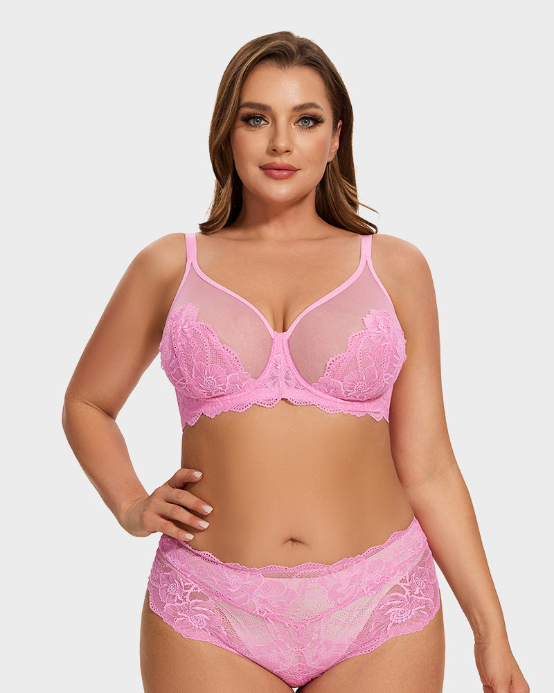 LALUNA® | COMPLETE LACE MINI BRA