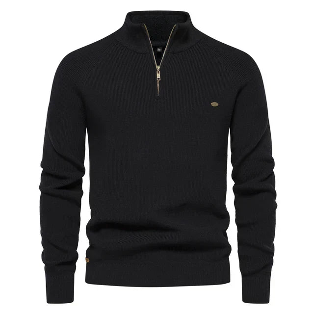 Laluna® | Cozy Knit Zip-Up Sweater