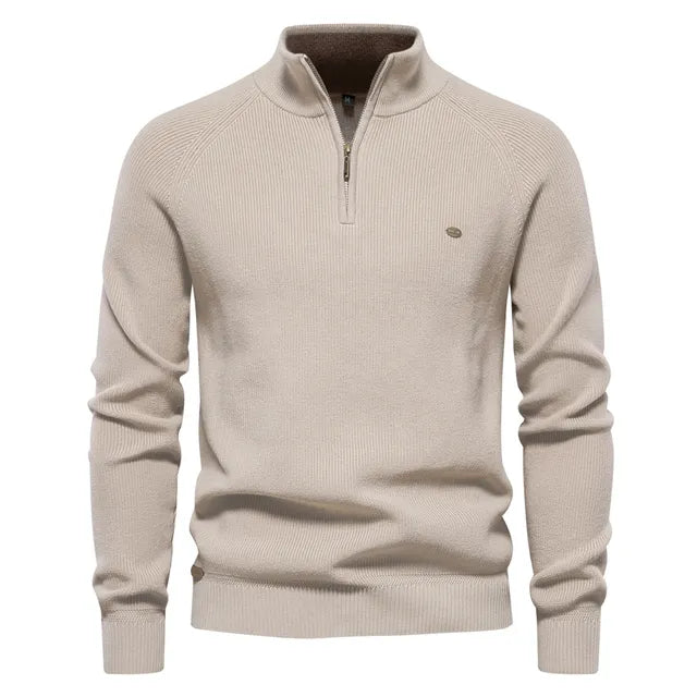 Laluna® | Cozy Knit Zip-Up Sweater