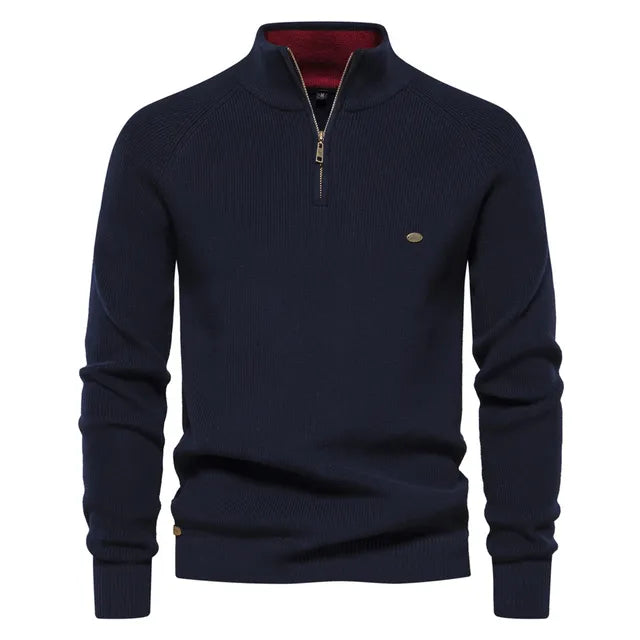 Laluna® | Cozy Knit Zip-Up Sweater