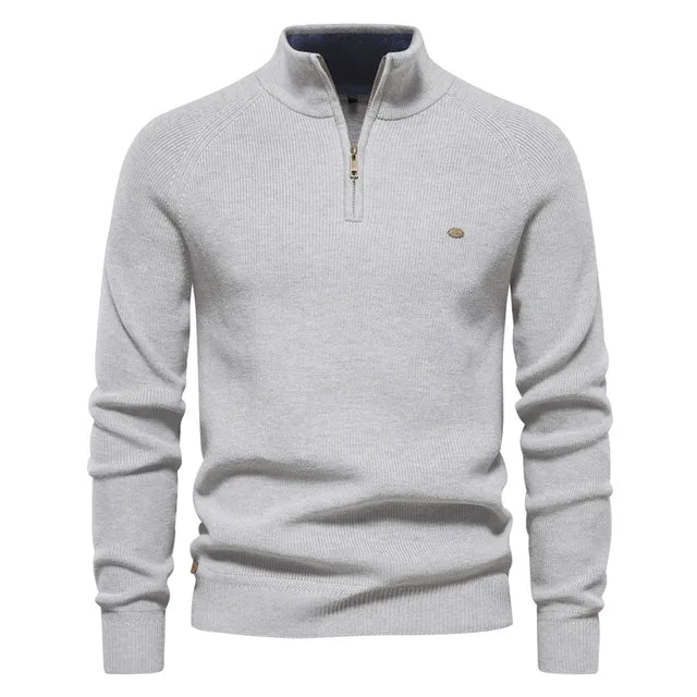 Laluna® | Cozy Knit Zip-Up Sweater