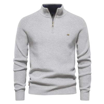 Laluna® | Cozy Knit Zip-Up Sweater