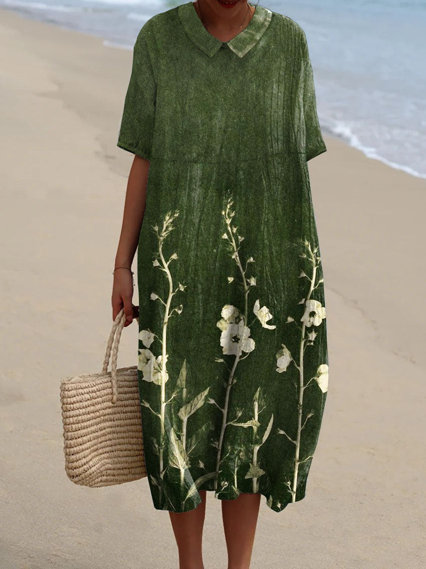 Nicka™ | Floral Print Dress in Bold Colors