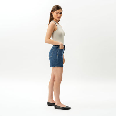 Flexible ComfortDenim™ Shorts
