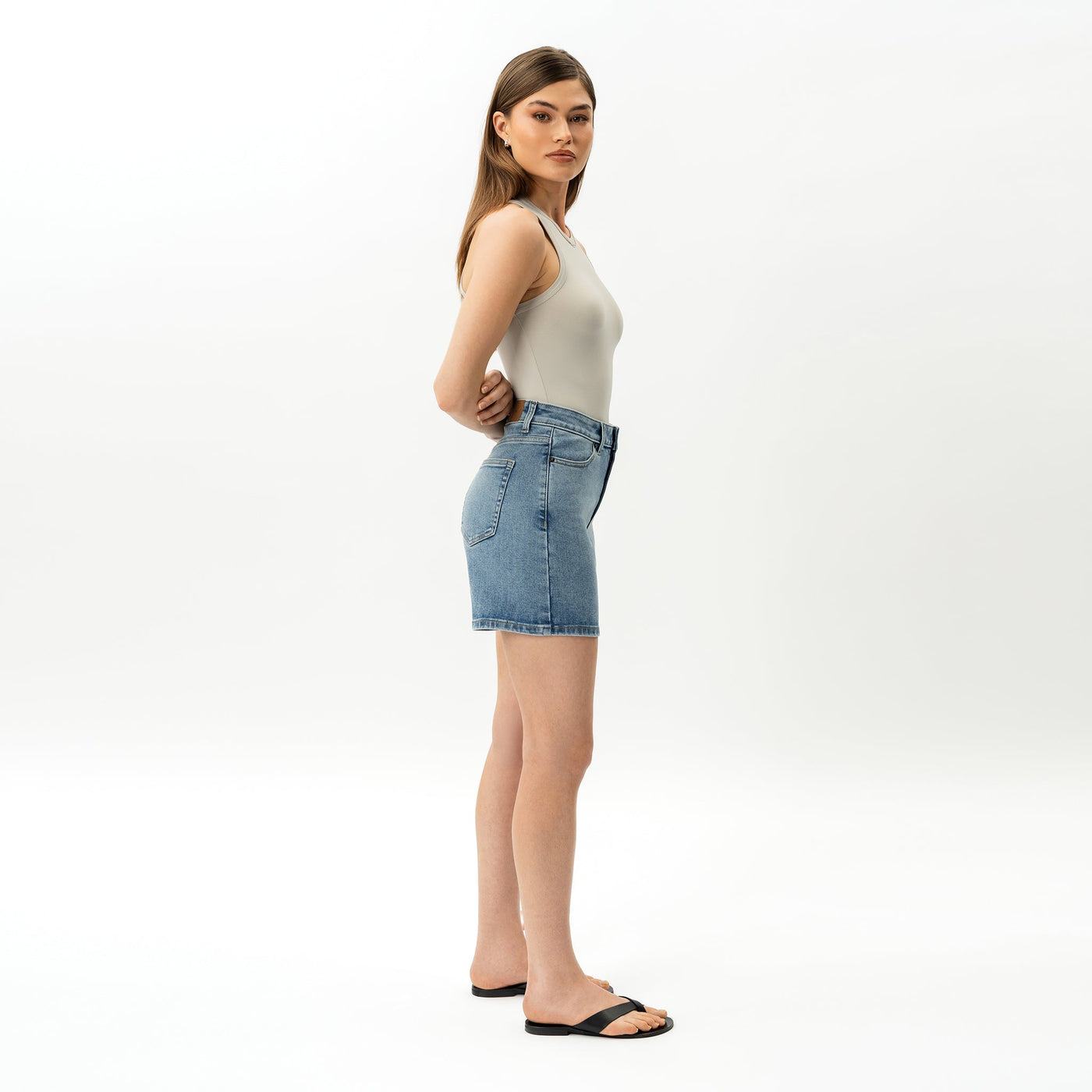 Flexible ComfortDenim™ Shorts