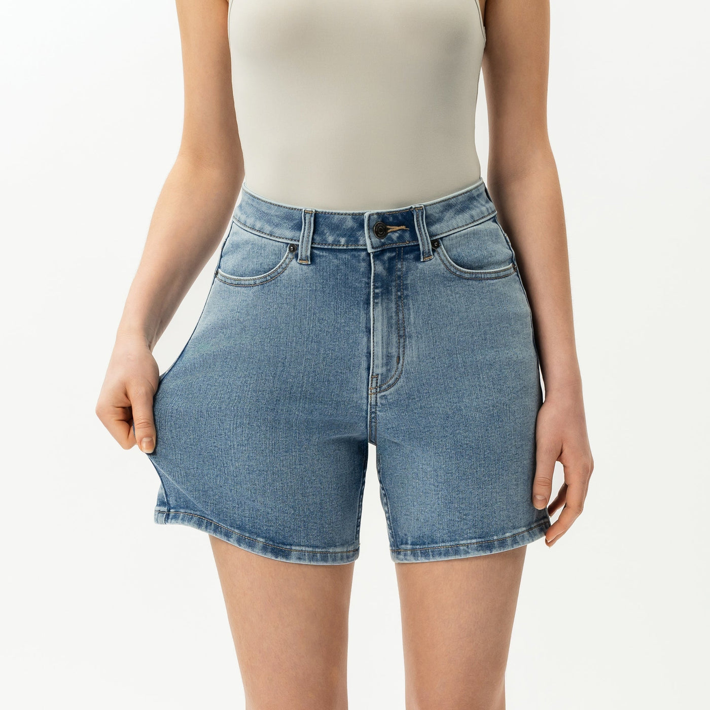 Flexible ComfortDenim™ Shorts
