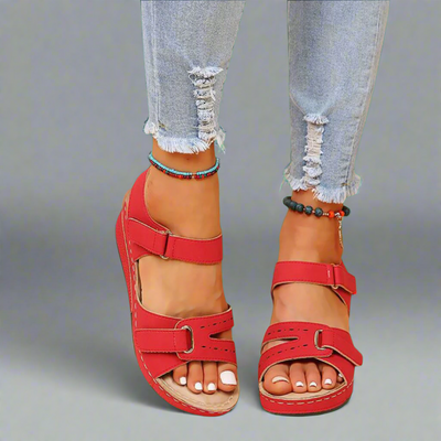 Gudula | Stylish Orthopedic Sandals Crafted from Luxurious Soft Material for Comfortable Summer Wear
