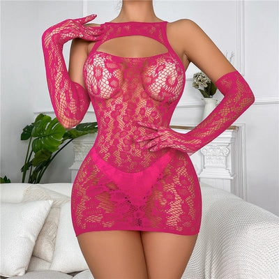 Sheer Seductive Lingerie Ensemble