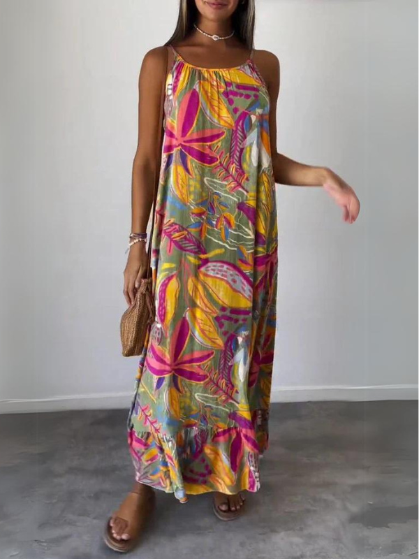 Laluna® | Cozy Floral Dress