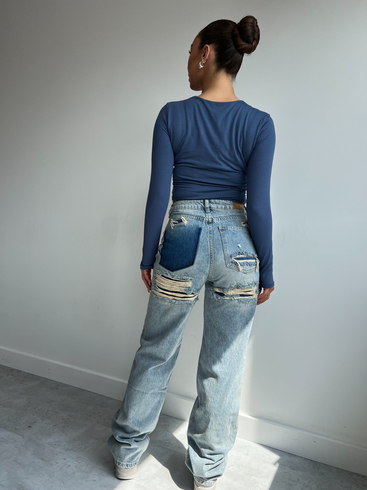 LALUNA® | TRENDY DISTRESSED JEANS