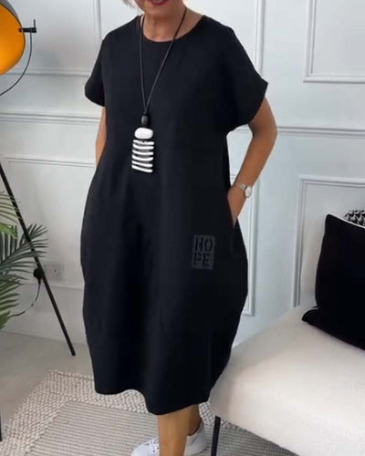 Easygoing Short-Sleeve Kaftan