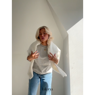 LALUNA® | Mohair Crew Neck Sweater