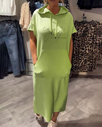 Laluna® | Stylish Hooded Dress