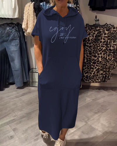 Laluna® | Stylish Hooded Dress