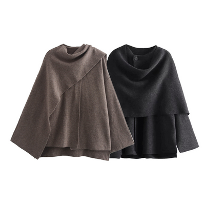 LALUNA® | Elegant Cape Coat