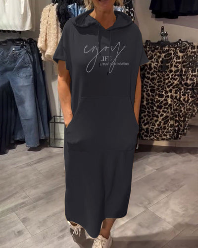Laluna® | Stylish Hooded Dress