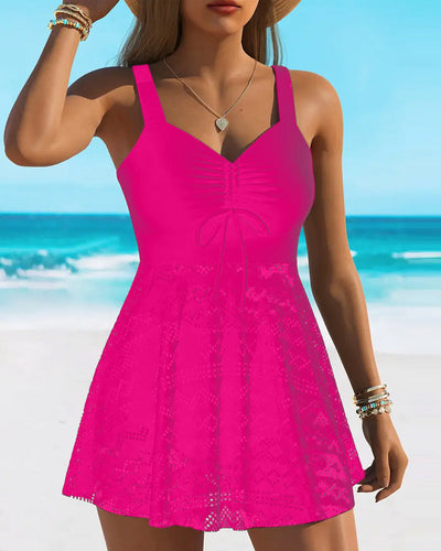 Laluna® | Luxe Lace Halter Swimwear
