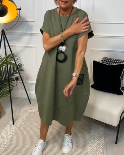 Easygoing Short-Sleeve Kaftan