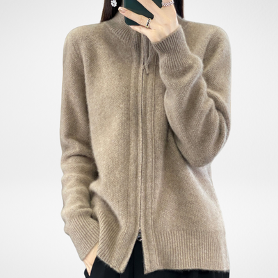 LALUNA® | Zippered Cashmere Vest