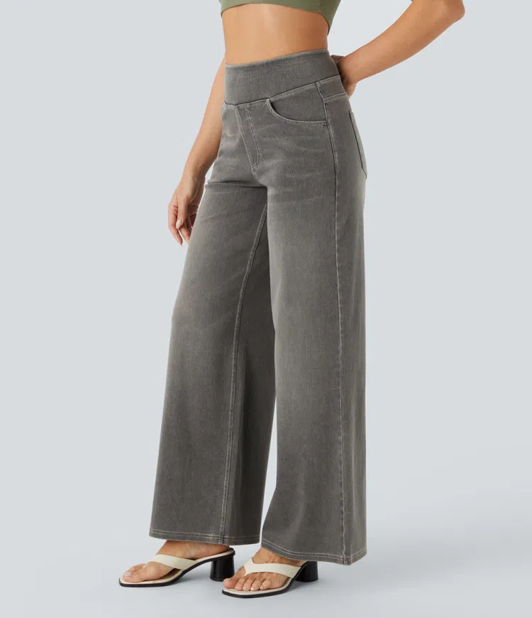 Laluna® | Comfortable high-waisted jeans