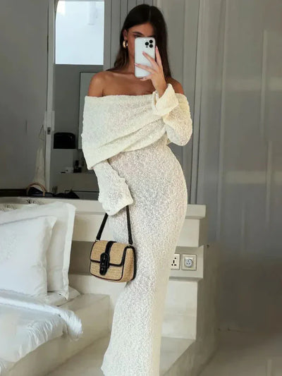 LALUNA® | Off-Shoulder Maxi Gown