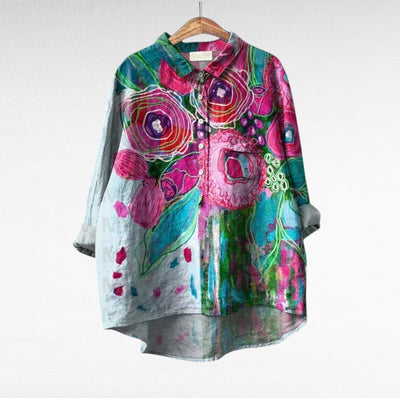 Laluna® Timeless Floral Blouses