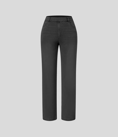 Lotte | Stretchy and Cozy High-Waisted Trousers