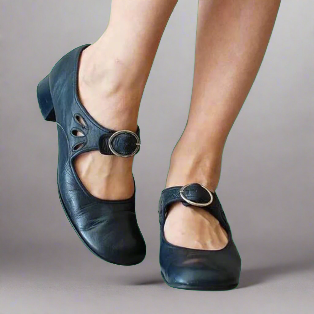 Denise | Comfortable Wedge Sole Orthopedic Leather Sandals