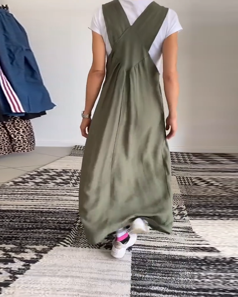 Alice | Casual Dress with Solid Straps