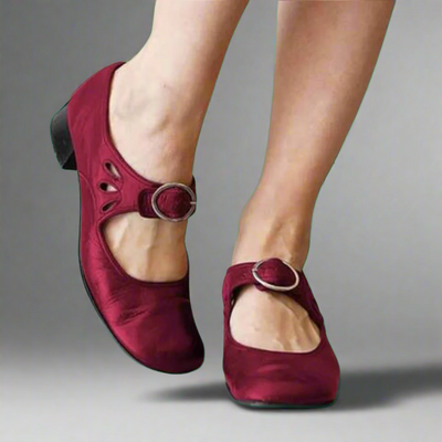 Denise | Comfortable Wedge Sole Orthopedic Leather Sandals