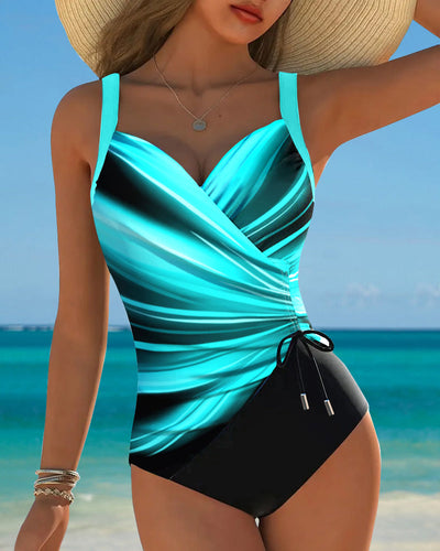 Laluna® | Contrast Cord Swimsuit