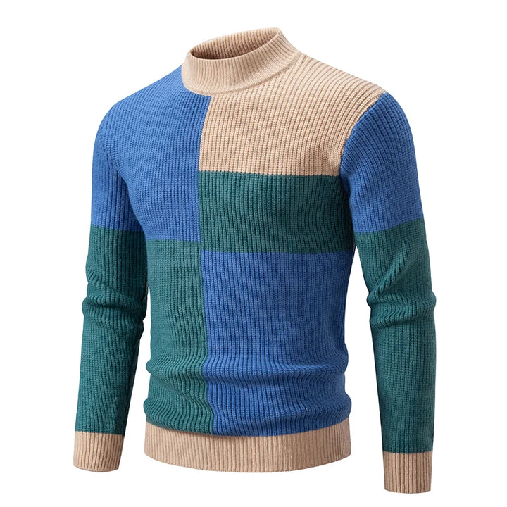 LALUNA® | Color Block Knit Sweater
