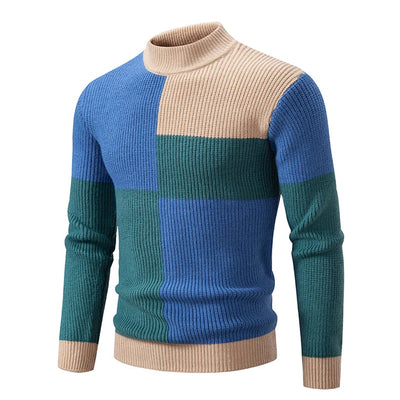LALUNA® | Color Block Knit Sweater