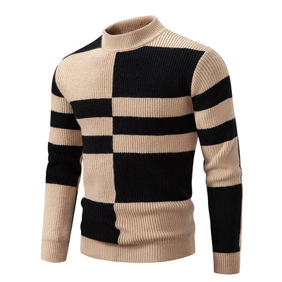 LALUNA® | Color Block Knit Sweater