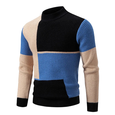LALUNA® | Color Block Knit Sweater