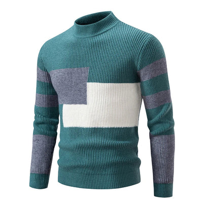 LALUNA® | Color Block Knit Sweater