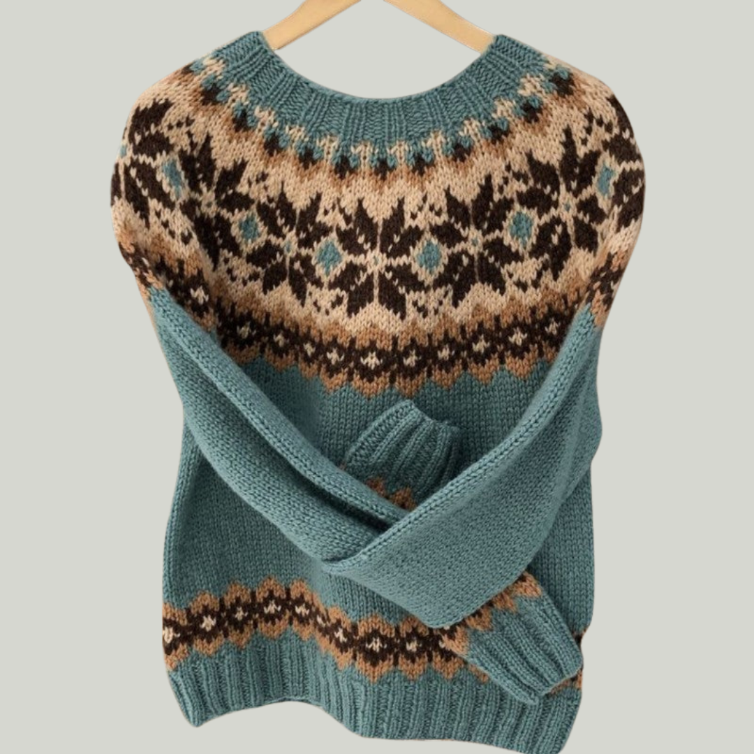 Liesbeth | Retro Knit Sweater