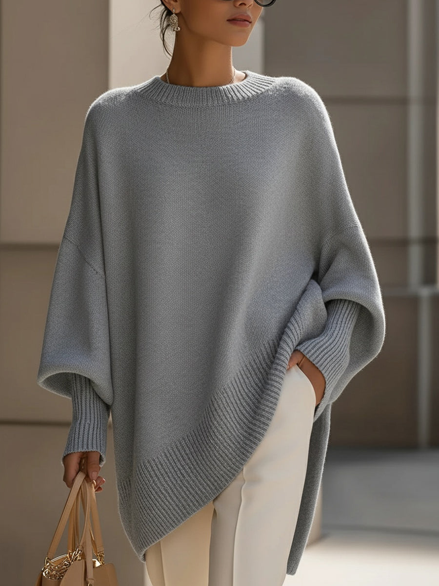 Laluna® | Oversized Poncho Sweater
