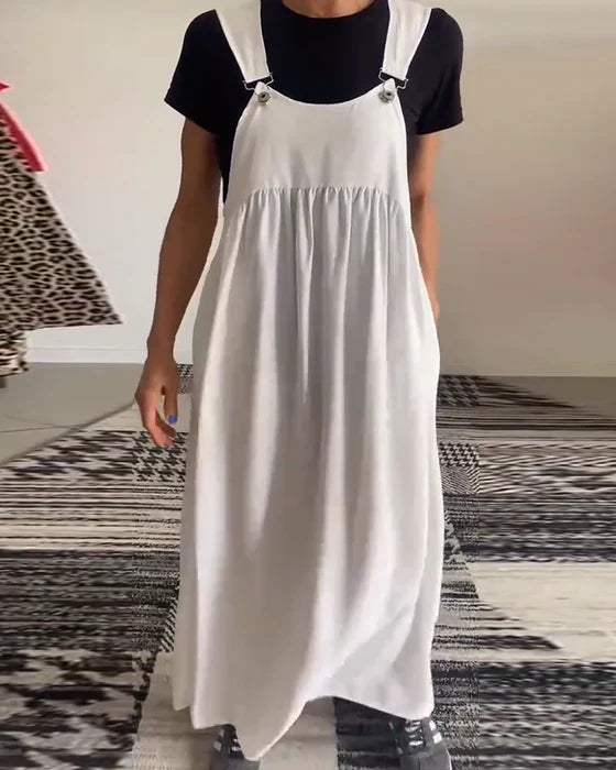 Alice | Casual Dress with Solid Straps