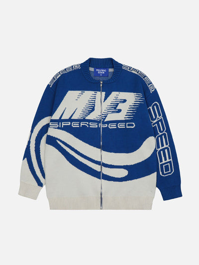 LALUNA® | High-Speed Racing Cardigan