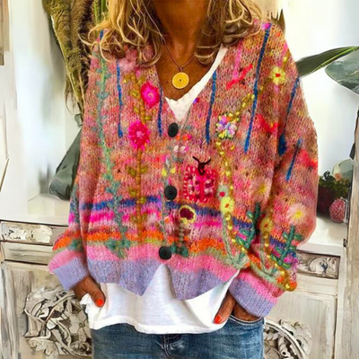 LALUNA® | VIBRANT KNITTED SWEATER