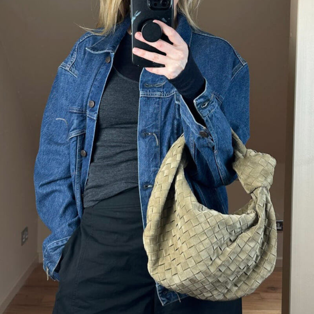 Laluna® | Oversized Braided Handbag for Women