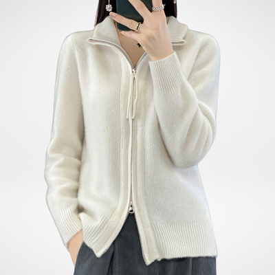 LALUNA® | Zippered Cashmere Vest