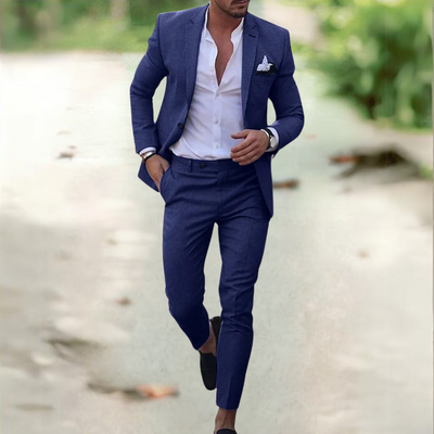 Laluna® | Sophisticated Men's Suit Set (Jacket & Trousers)