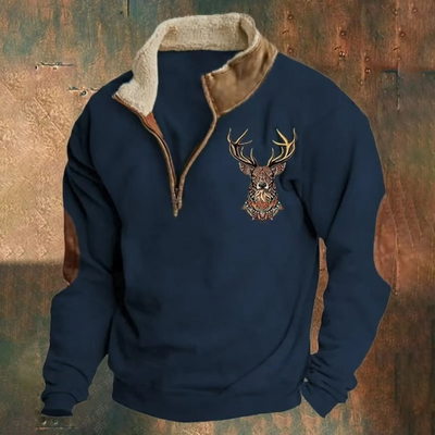 LALUNA® | Classic Quarter-Zip Sweater