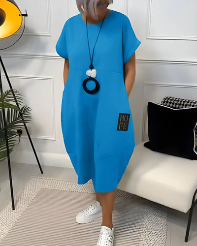Easygoing Short-Sleeve Kaftan