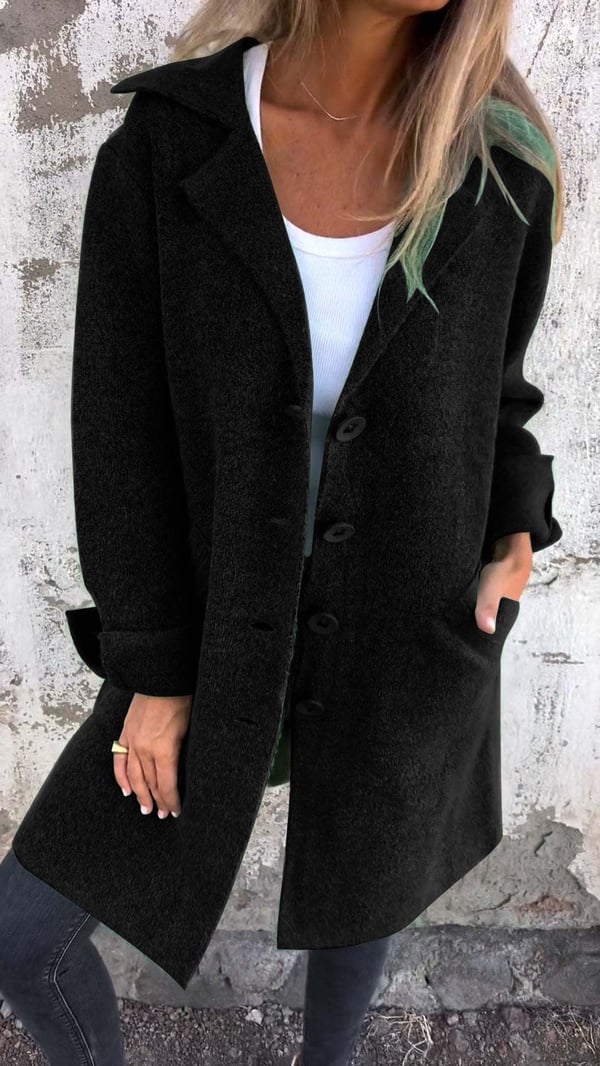 Laluna® | Fashionable wool coat