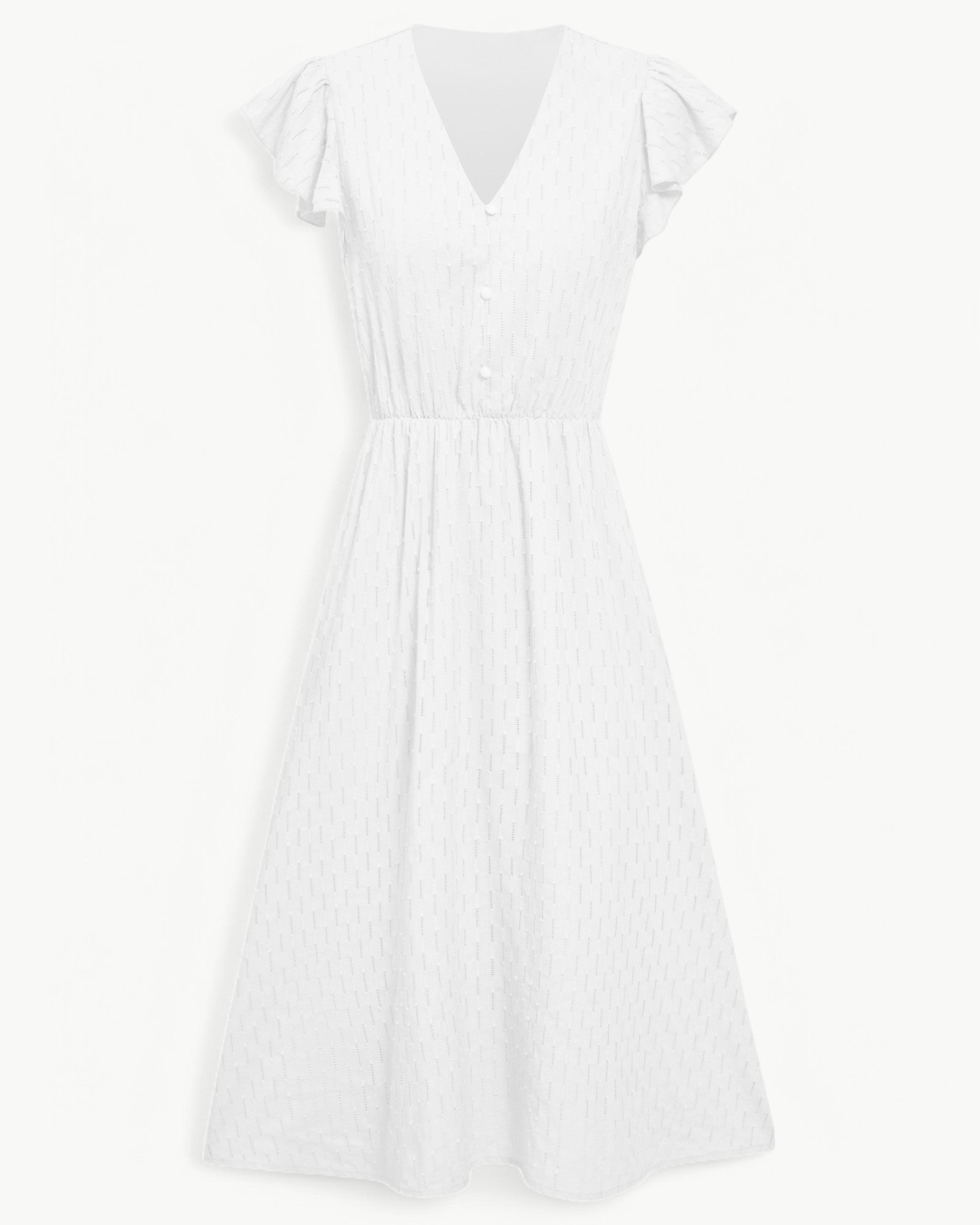 Lara | V-Neck Midi Dress