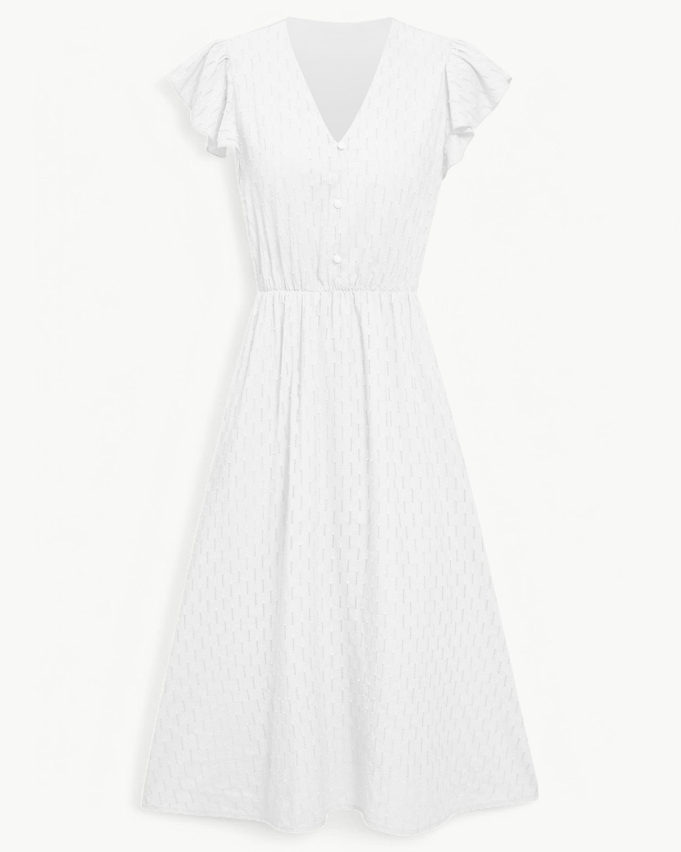 Lara | V-Neck Midi Dress